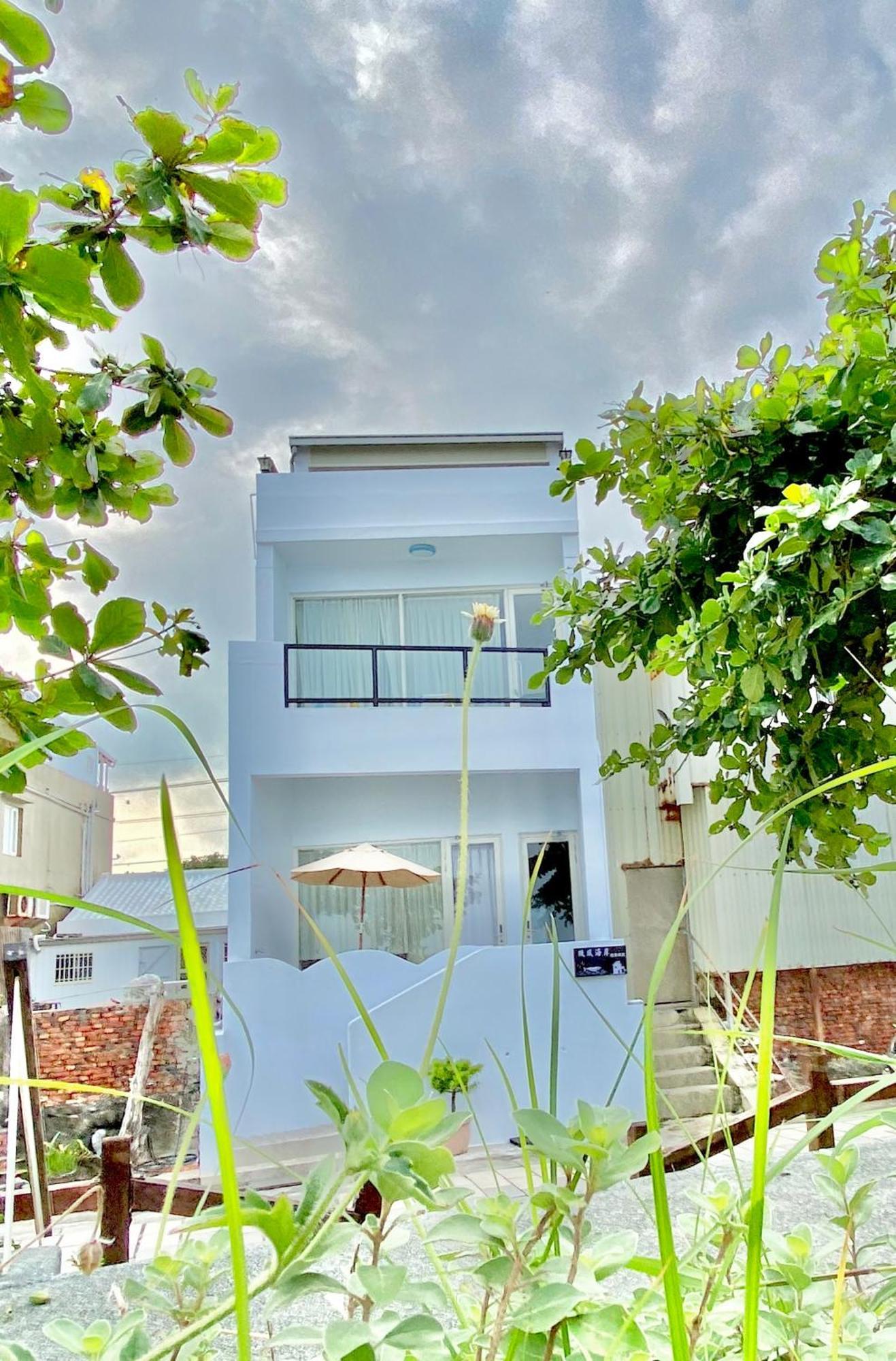 墾丁 後灣 微風海岸海景民宿 Checheng Exteriör bild